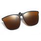 New Polarized Clip-on Flip Up Sunglasses