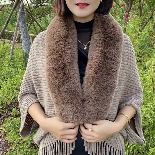 (💗Special Offer - 50% Off) Knitting Thick Women's Loose Shawl 💥