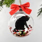 Christmas tree decoration transparent ball