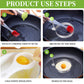 Stainless Steel Fried Egg Molds