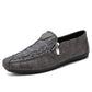 Men's Fashion Soft Printed Leather Shoes