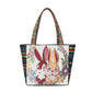 Embroidery master handbag