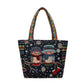 Embroidery master handbag