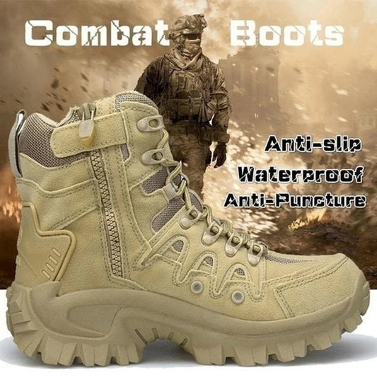 🔥40% OFF 🔥Men Outdoor Waterproof Non-Slip Hiking Boots Combat Boots