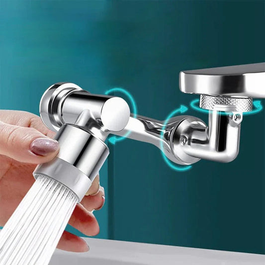 Multi-functional Splash-Proof Faucet Extender with Swivel Arm💦