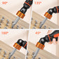 （Liquidation of inventory🔥）9 in 1 Pivoting Adjustable Angled Ratchet Screwdriver Set