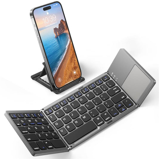 🔥Global Hot Sellers🔥Foldable Bluetooth Keyboard with Touchpad