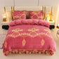 Ultra-Soft Luxury Thickened Faux Velvet 4-Piece Bedding Set