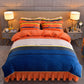 Ultra-Soft Luxury Thickened Faux Velvet 4-Piece Bedding Set