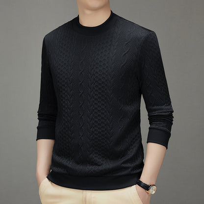 Men's Cable Knit Pullover Sweater（50% OFF）