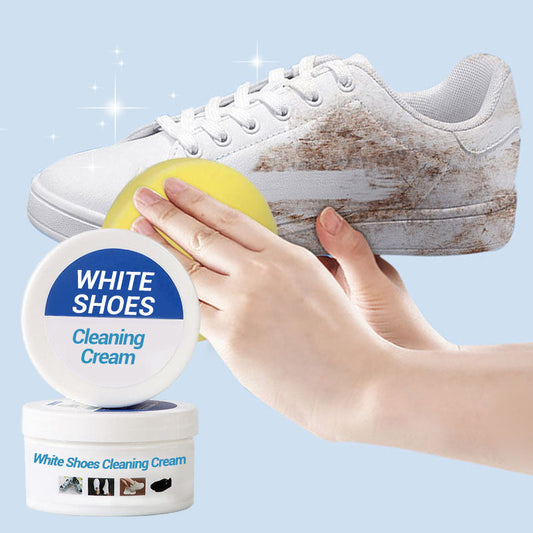 Crème de Nettoyage pour Chaussures Blanches