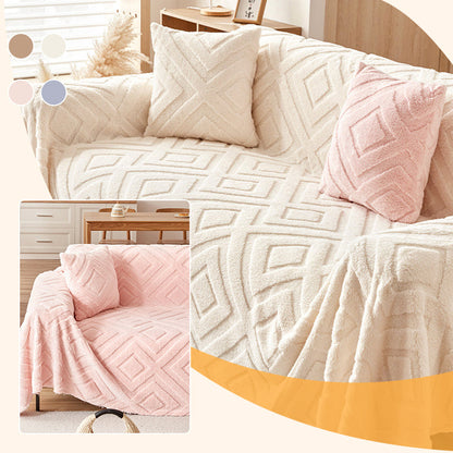 ✈️ Free worldwide shipping 🛋️3D Textured Soft Fuzzy Versatile Sofa Cover