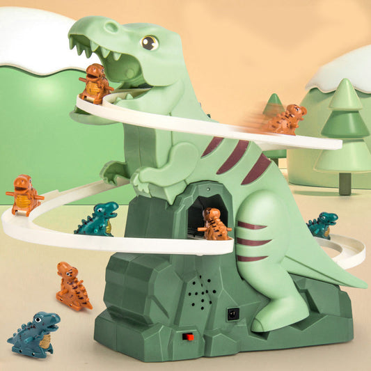 💝🎉 Creative Christmas Gifts Hot Sale 50% Off - Electric Dinosaur Chase Track Playset 🦕🎁