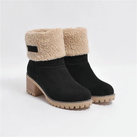 🎅Early Xmas Sales🎄Women’s Chunky Heel Winter Boots