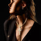 Collier avec Pendentif Croix Audacieux en Strass au Style Hip-hop