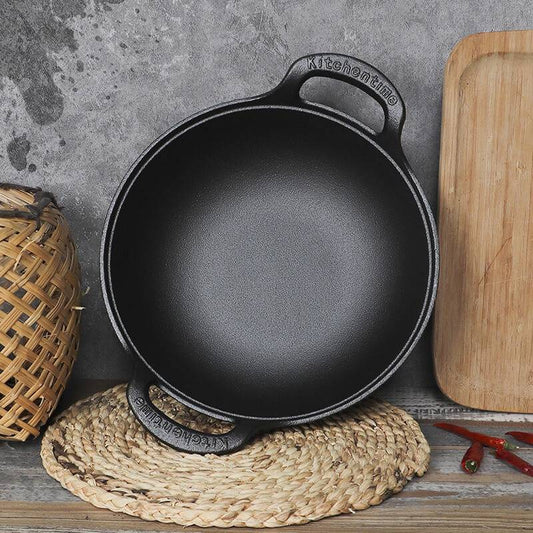 🎁 Hot Sale 49% OFF 🔥Cast Iron Pot Uncoated And Non Stick