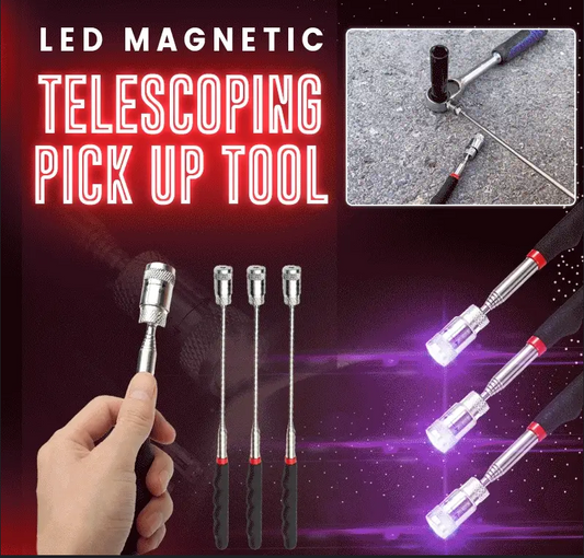 LED Retractable Magnetic Pickup（🔥4 piece value set🔥）