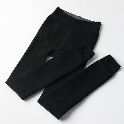 【Gift for the Fitness Enthusiast】Women's Warm Lined Lifting Leggings