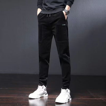 🎅🎊Hot Sale⛄🎉Best Gift - Men's Casual Corduroy Harem Sweatpants（50%OFF)