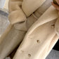 [Warm Gift] Women's Winter Warm Eco-Friendly Technology Velvet Long Coat Jacket