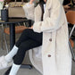 [Warm Gift] Women's Winter Warm Eco-Friendly Technology Velvet Long Coat Jacket