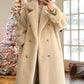 [Warm Gift] Women's Winter Warm Eco-Friendly Technology Velvet Long Coat Jacket