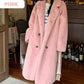 [Warm Gift] Women's Winter Warm Eco-Friendly Technology Velvet Long Coat Jacket