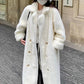 [Warm Gift] Women's Winter Warm Eco-Friendly Technology Velvet Long Coat Jacket