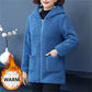 🔥HOT SALE 32.99🔥🎅Women's Hooded Padded Thickened Winter Jacket(50% OFF)