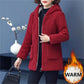 🔥HOT SALE 32.99🔥🎅Women's Hooded Padded Thickened Winter Jacket(50% OFF)