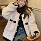 Best Gift-Women's Winter Artificial Fleece Thickened Warm Coat