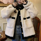 Best Gift-Women's Winter Artificial Fleece Thickened Warm Coat