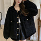 Best Gift-Women's Winter Artificial Fleece Thickened Warm Coat