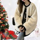 Best Gift-Women's Winter Artificial Fleece Thickened Warm Coat