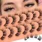 [Best Gift For Her] Natural Look Fluffy Individual Cluster Eyelashes