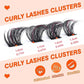 [Best Gift For Her] Natural Look Fluffy Individual Cluster Eyelashes