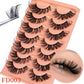 [Best Gift For Her] Natural Look Fluffy Individual Cluster Eyelashes