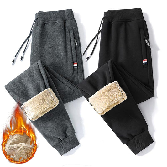 Great Gift! Men’s Thermal Faux Cashmere Jogger Pants（50% OFF）