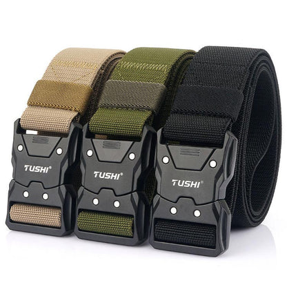 Nice Gift! Tactical Quick-release Latch Buckle Elastic Belt（50% OFF）